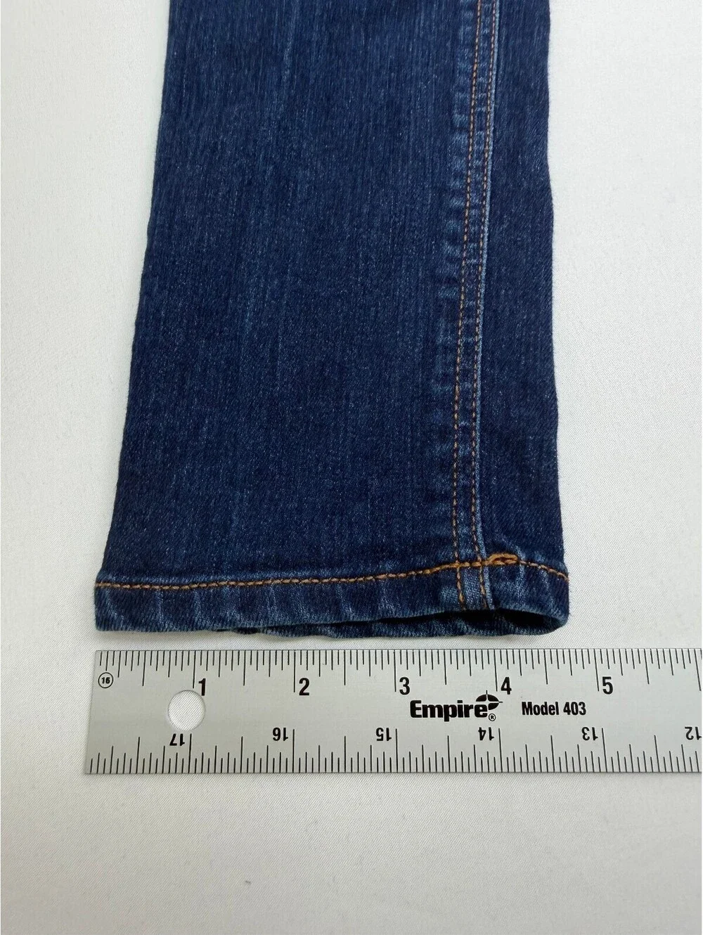 Asos Design Men's Skinny Jeans Dark Wash Slim Fit Low-Rise Stretch Size 28 Blue